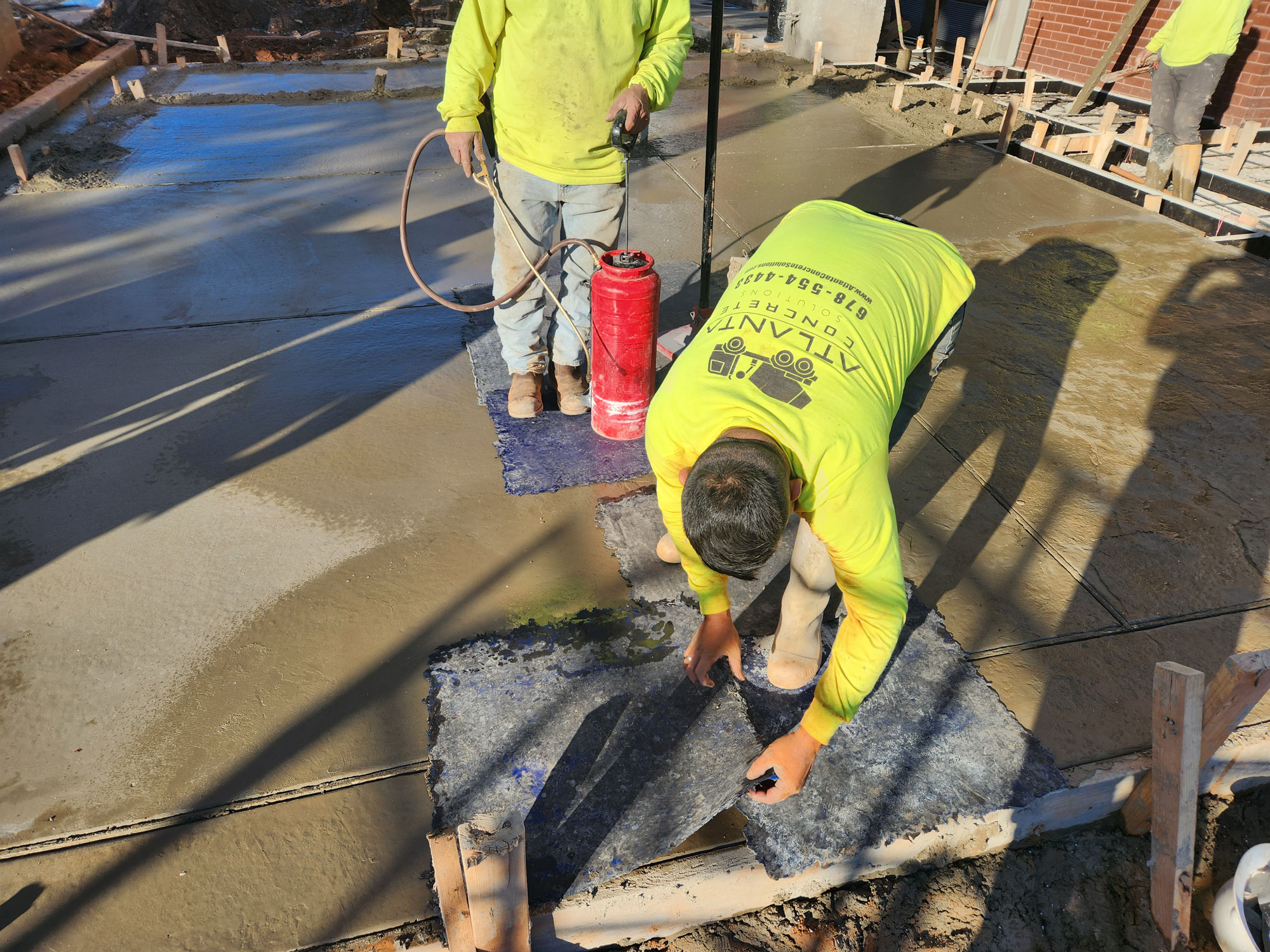 Poured concrete Atlanta Concrete Solutions