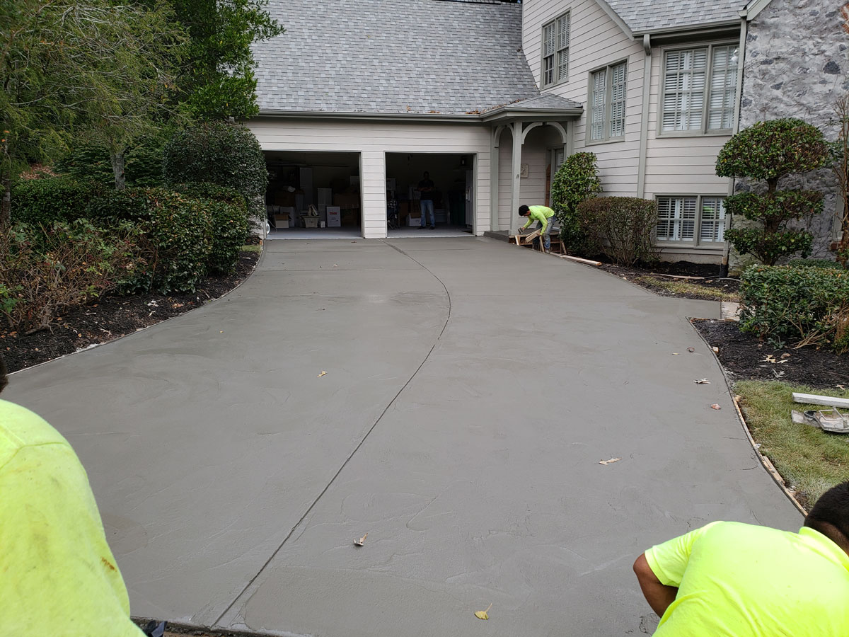 Poured concrete Atlanta Concrete Solutions