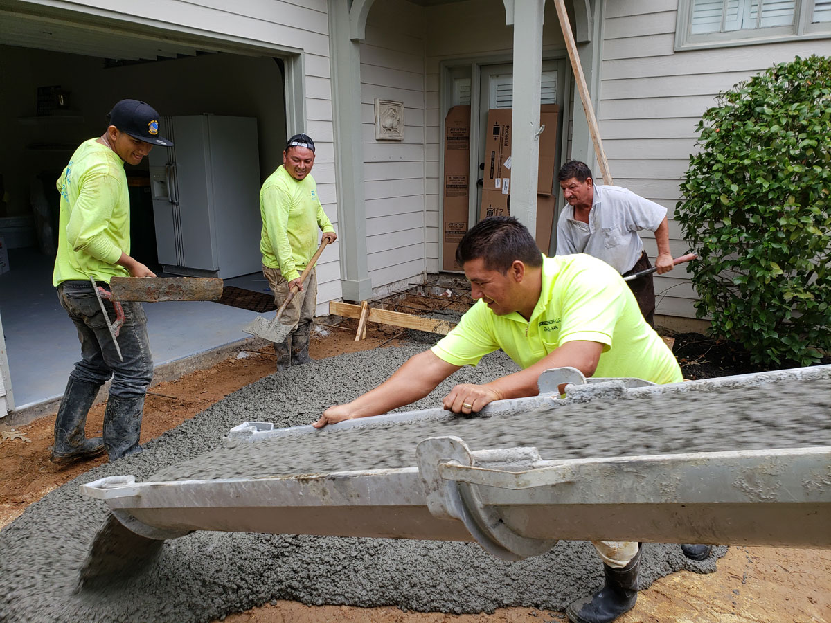 Poured concrete Atlanta Concrete Solutions