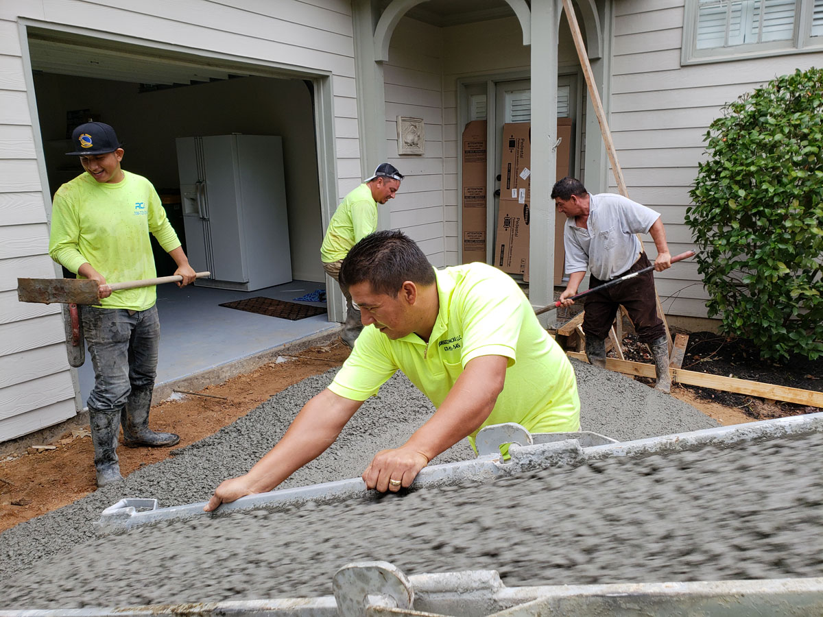 Poured concrete Atlanta Concrete Solutions