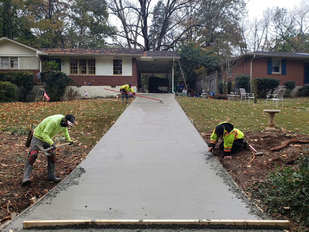 Concrete Driveway Replacement Atlanta