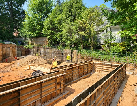 Foundation Work, Basement Work, And Slab Installation